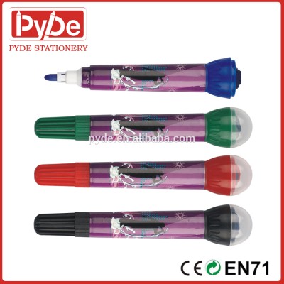 Roller stamp marker and color pen for kids