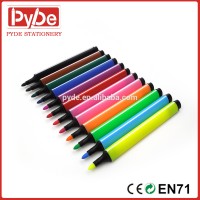 12 colors Jumbo l multi water color marker pen for art